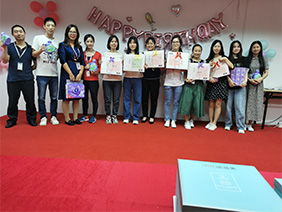 秋日暖阳，爱在QM球盟会 -----记第三季员工生日会